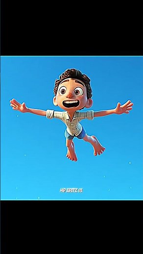 Secret Transformation! ✨ |luca| #luca #edit #shorts #animation