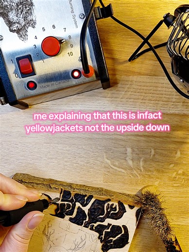 Exploring Yellowjackets Antler Queen Lore in Pyrography