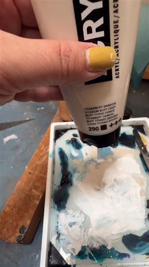 3.3K views · 123 reactions | One of the many works in progress. My studio is too small to be able to prop this 4x4 feet canvas up for brush work. I had to occupy the hallway. The biggest pour I ever did and it kinda looked like it.  Luckily I can change it once it was dry. #fluidart #fluidartwork #abstractart #acrylicpainting #brushwork #afterthepour #glazing #detailwork #wip #abstract | WinterStrom.art | Facebook