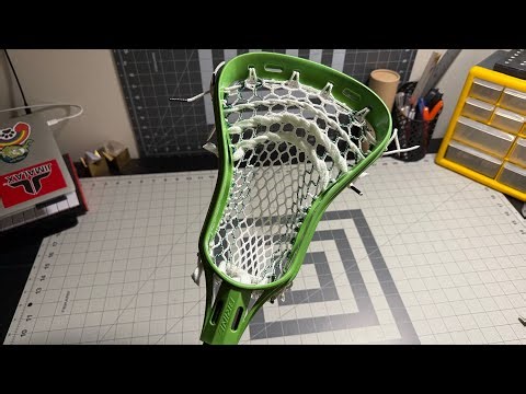 Brine Edge X Hero Mesh 3.0 Stringing ( Lax Random Retro Reviews 2)