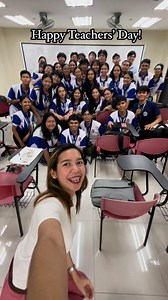 7.9K views · 159 reactions | And here’s my last class doing my iconic intro as ending greeting for WTD! 殺 #WorldTeachersDay | English Notes with Angie | Facebook