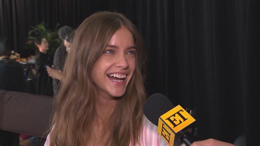 101K views · 3.9K reactions | Barbara Palvin reveals her husband, Dylan Sprouse, made signs to hold up in the crowd to cheer her on as she hits the runway for tonight's Victoria's Secret Fashion Show. | Entertainment Tonight | Facebook