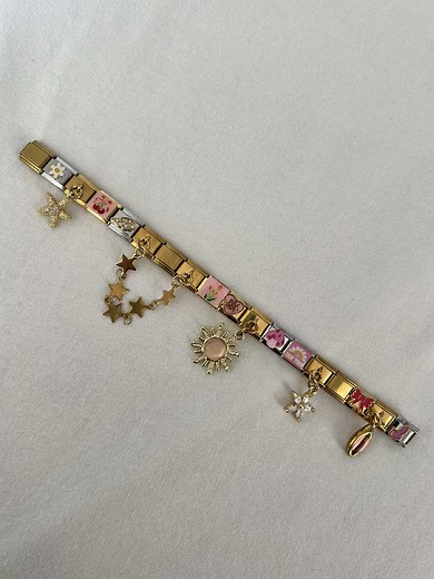 Create Your Own Italian Charms Bracelet Tutorial