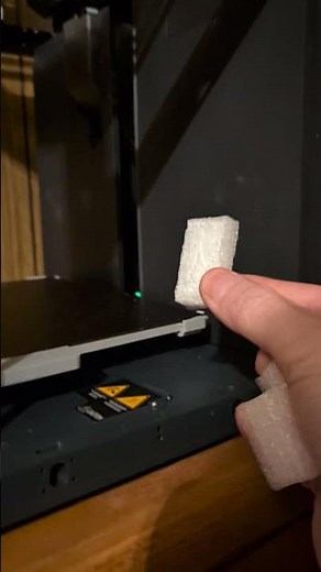 Bambu Labs P1P 3d printer unpacking tip #1