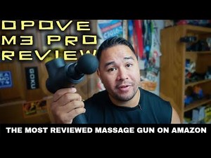 Opove M3 Pro Massage Gun Review and thoughts