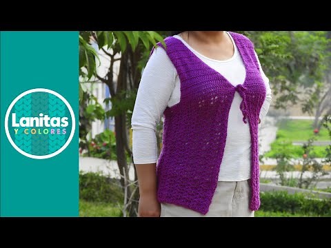 How to crochet vest or crochet step by step | Yarns and DIY Colors