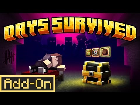 Days Survived Counter Add-On | Minecraft Marketplace | Showcase