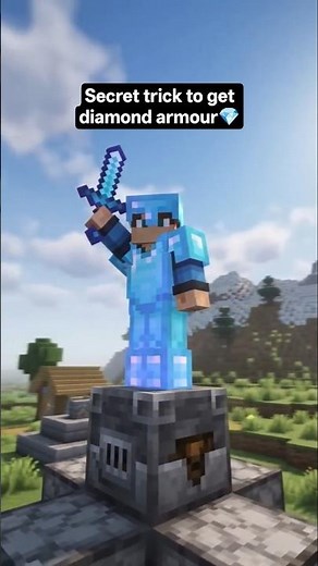 The SECRET Minecraft Generator Everyone Forgets! 💎 #shorts