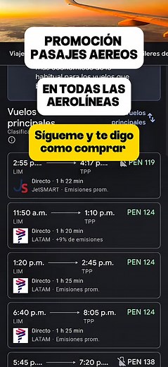 Vuelos baratos a Tarapoto hasta el 9 de mayo