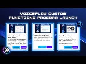 How to use custom functions to power up your Voiceflow projects