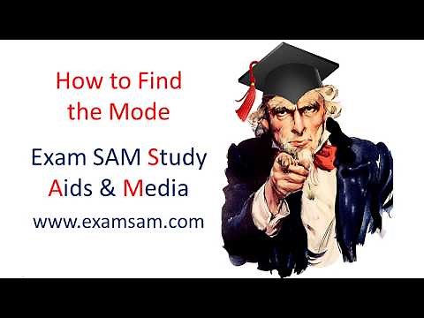 How to find the mode - What does mode mean in math?