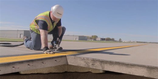 Here’s how a foam can lift seven tons of concrete to make streets and sidewalks level