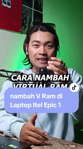 Cara Nambah V Ram di Laptop Itel Epic 1