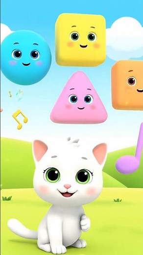 Shapes and Colors Song #kids #kidsongs