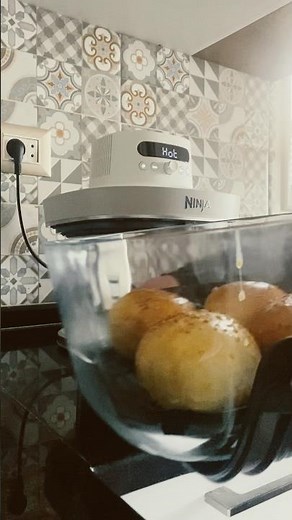 Burger 🍔 homemade crispi pro ninja airfryer #ninjacrispipro #airfryer