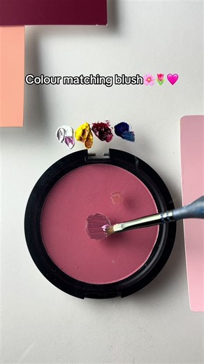 Blush Color Mixing: Satisfying Art Tutorial