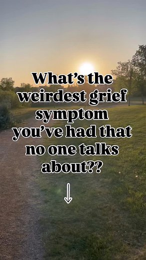Here’s a comprehensive list of weird, lesser-talked-about grief symptoms that many people experience but rarely share. 👇🏼👇🏼 These are physical, emotional, cognitive, and even social/spiritual: 🧠 Cognitive (Brain & Mind) • Brain fog (forgetting words, names, or tasks mid-sentence) • Trouble concentrating or making decisions • Losing track of time / feeling “out of sync” • Short-term memory lapses • Difficulty reading or following a conversation 😵‍ Physical • Random body aches or heaviness (