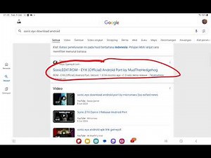 How to download the sonic.eyx Android version
