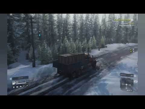 GMC Beast Hauling Through Alaska Snow! | SnowRunner Pipeline Mission