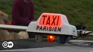 Touring Paris by taxi