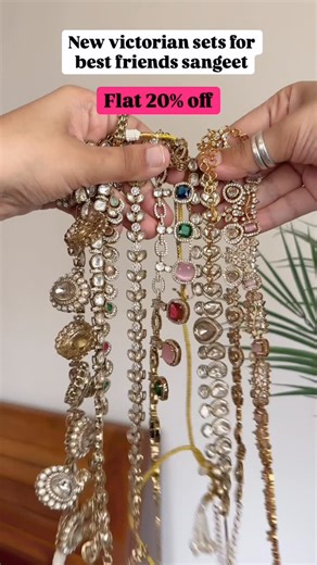 Phuljhadi | NEW Victorian sleek for best friends sangeet 😍‼️ 🔥 Flat 20% OFF | Limited stock only 🚚 Quick Dispatch | 🌍 Ships Worldwide 💃 Perfect for... | Instagram