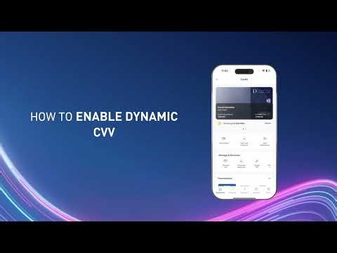 How to Enable Dynamic CVV – DB Mobile Banking App
