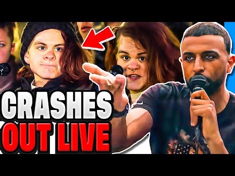 Non Binary CRASHES OUT After Myron Gaines REALITY CHECKS Her