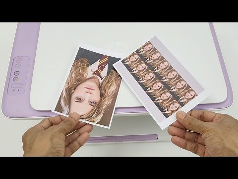 How To Print Photo/Passport Photo - HP Inkjet Printer (2300 Series)