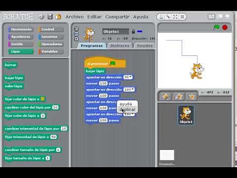 Scratch Lapiz - Escalera