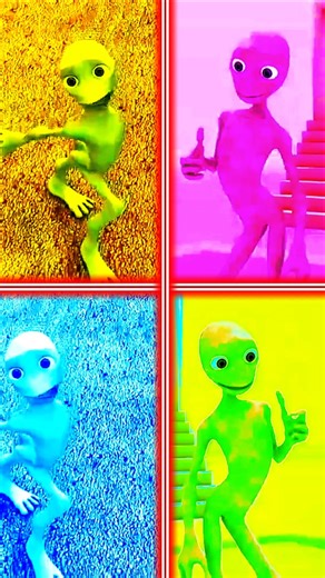 dama tu ke cosita alien dance challenge accepted video took world 🌎 video