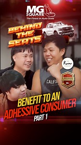5.1K views · 33 reactions | MG Square's Behind the Seats Ep1: Adhessive Consumer Part 1 #mgsquare #carseatcover #carseat #seatcover #leatherseats #upholstery | MG Square | Facebook