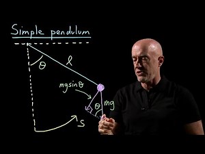 Simple Pendulum: Oscillations with Differential Equations | Lecture 59 | Calculus for Engineers