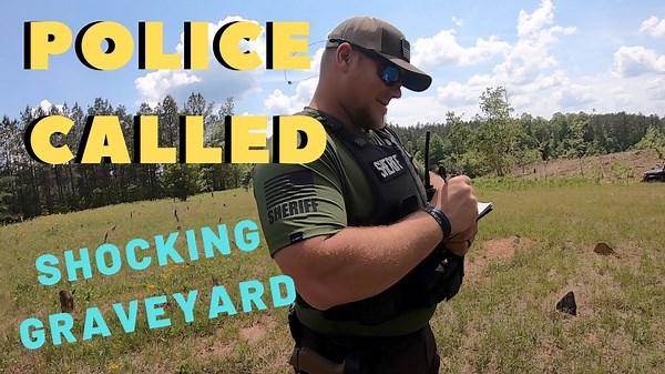 Police called after open grave found in abandoned cemetery