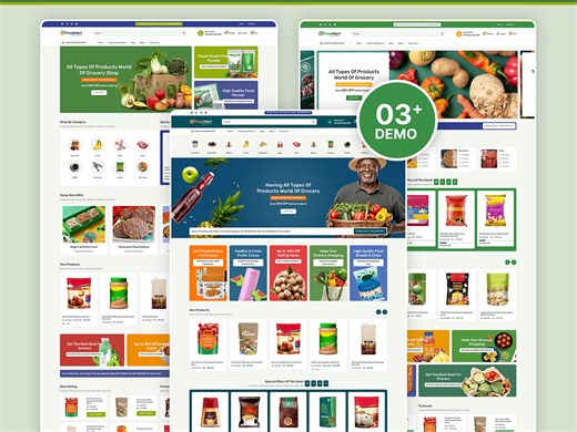 FreshMart – Organic Grocery & Sustainable Produce Marketplace UI