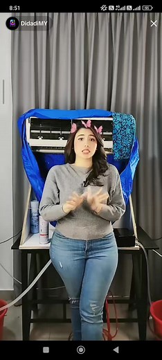 sentiasa padu akak aircond #sedapsangat #tele #mewe #padu #amoi