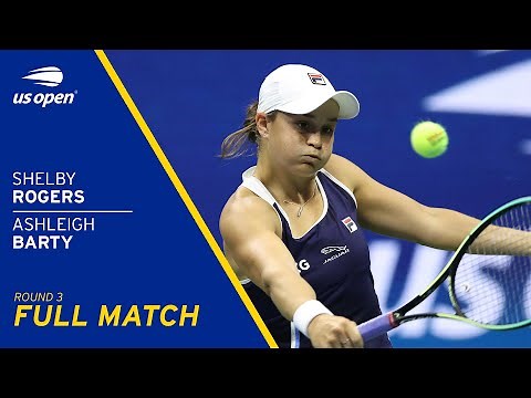 Ashleigh Barty vs Shelby Rogers Full Match | 2021 US Open Round 3