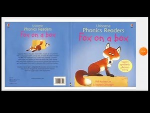 Fox on a box Usborne Phonics Reader| Kids Read aloud stories