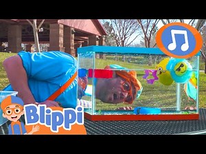 Sink Or Float Song | Blippi Songs｜Kids Songs｜Trucks for Kids