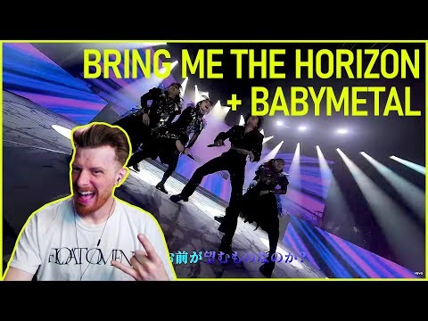 Bring Me The Horizon - Kingslayer ft Babymetal (live) Reaction
