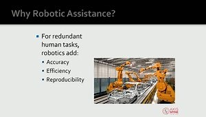 Navigation, Robotics and Preoperative Planning