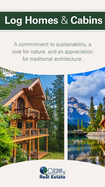Owning a log home or cabin is much more than just a housing decision; it’s a lifestyle choice. It speaks of a commitment to sustainability, a love for nature, and an appreciation for traditional architecture. Whether you’re seeking a peaceful retreat or a family home filled with charm and warmth, a log home offers unmatched benefits and allure. Since 1925, United Country has specialized in helping people find log homes and cabins across the nation. Explore log homes and cabins for sale: https://