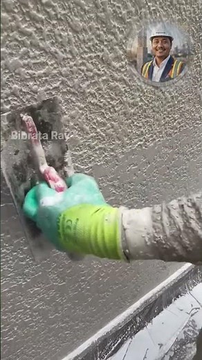 How to Create Knockdown Wall Texture | Construction Tips 🏠#WallTexture #ConstructionTips