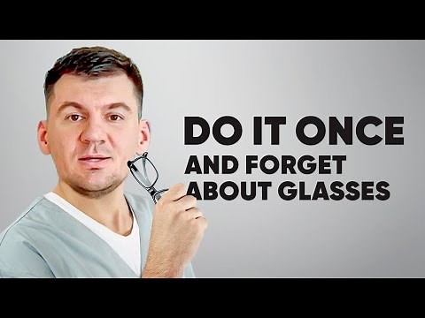 5 exercises that helped to forget about glasses. Do it Now!