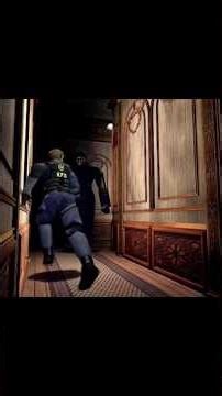 Mr. X loves to corner you in claustrophobic hallways 🤣 #mrx #residentevil2 #leonkennedy #horrorgame