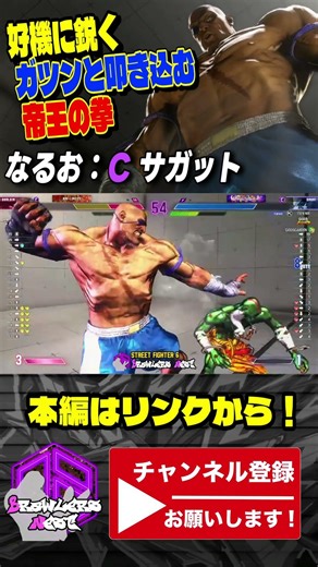 [Naruo] A sharp, powerful strike with the Emperor's Fist | Naruo (Sagat) vs Dhalsim [Street Fight...