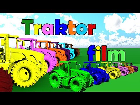 Traktor | Lær Farger | Lær Tall og telling | Lær ABC