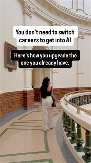 Prerna Dhingra | Tech | AI on Instagram: "Step 1: Map AI to what you already do How: Don’t start from zero. Start from your current role. Examples: – Marketing → customer prediction, content analysis – Finance → forecasting, fraud detection – HR → resume screening, attrition analysis – Ops → demand planning, automation Step 2: Learn only what supports that use-case How: Avoid “learn everything” syndrome. Use: – Python basics – Data handling (CSV, SQL) – One ML concept relevant to your domain Ste