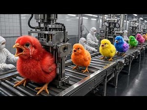 How Millions of Chickens Are Born Every Day | Inside This Mega Hatchery Factory
