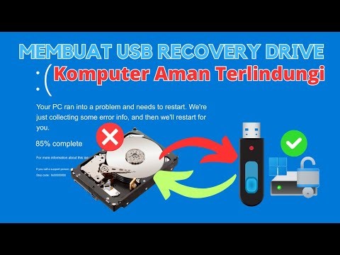Cara Membuat USB Recovery Drive Windows 11 | Komputer Aman Terlindungi
