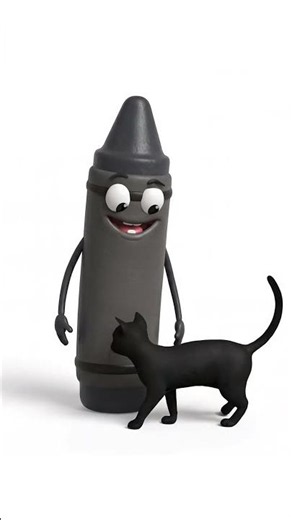 ⬛🐈‍⬛ ¡Negro como un gato! 🎨 Learn the colors in Spanish ⬛